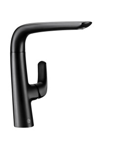 Epuyén Juego Monocomando para Mesada de Cocina Negro – FV 0411.04/L2-NG